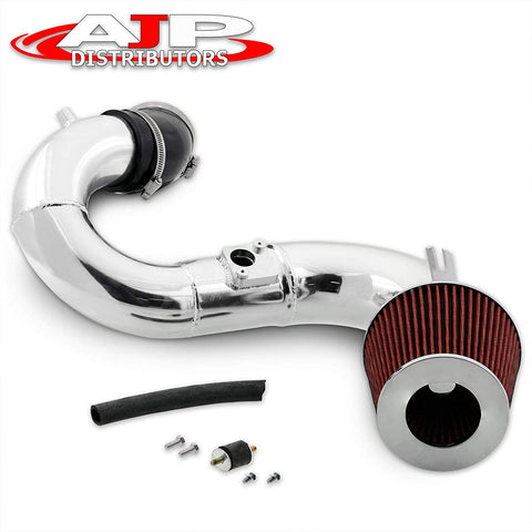 AJP Distributors Racing Chrome Cold Air Intake Cai Induction Performance System For Civic Si Fb6 Fg4 K24 2.4L 2012 2013 2014 2015 12 13 14 15