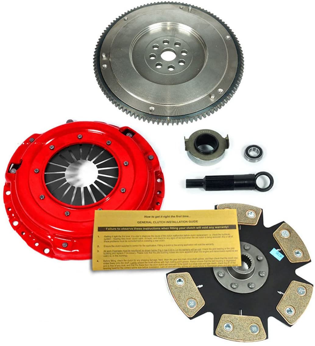 EFT RACING 4 CLUTCH KIT & FLYWHEEL FOR ACURA HONDA B18A1 B18B1 B18C1 B18C5 B20B B20Z