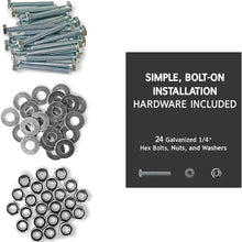 DC Cargo Mall ATV Wheel Chock & Strap Kit | Trailer Tie Down System for ATV’s, UTV’s, & Mowers