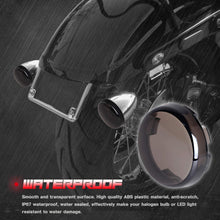 NTHREEAUTO 1157 Front Rear LED Turn Signals, 2Inch Bullet Rear Brake Light with Smoked Lens Cover Compatible with Harley Sportster Street Glide Road King Softail Driving Lights 2020