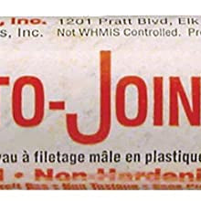 LA-CO Plasto-Joint Stik Plastic Thread Sealant Stick, 250 Degree F Temperature, 1-1/4 oz