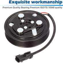 AUTEX AC Compressor Clutch Coil Assembly Kit Compatible with Dakota Durango Ram 1500 2002 2003 Compatible with Ram 2500 3500 2002 Compatible with Liberty 2002-2005 Clutch