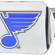 FANMATS NHL St. Louis Blues NHL - St. Louis Bluescolor Hitch - Chrome, Team Color, One Size