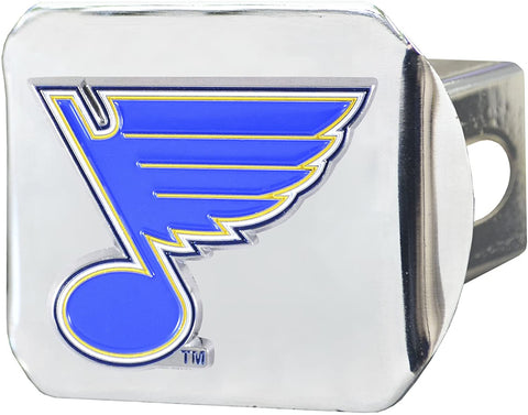 FANMATS NHL St. Louis Blues NHL - St. Louis Bluescolor Hitch - Chrome, Team Color, One Size