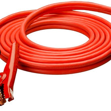 Road Power 08666 16-Feet Heavy-Duty Truck and Auto Battery Booster Cables with Polar Glow Clamps, 4-Gauge