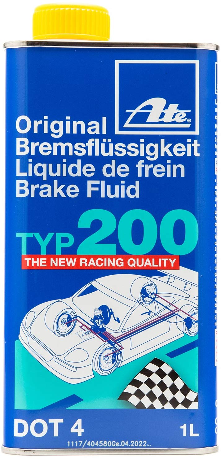 ATE Original Brake Fluid DOT 4 TYP 200 / TYP200 (High Boiling Point) 6 Liter