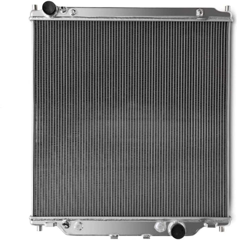 CoolingSky 2 Row All Aluminum Radiator for 2003-2007 Ford F250, F350 Super Duty 6.0丨2003-05 Excursion 6.0L (fits: Turbo Diesel Powerstroke Engine)