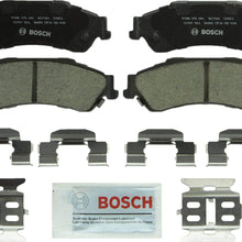 Bosch BC729 QuietCast Premium Ceramic Disc Brake Pad Set For Chevrolet: 1997-05 Blazer, 1997-04 S10; GMC: 1997-05 Jimmy, 1997-04 Sonoma; Isuzu: 1998-00 Hombre; Oldsmobile: 1997-01 Bravada; Rear