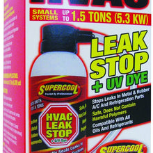 TSI Supercool 28320 HVAC Leak Stop Plus U/V Dye 1-oz. BOV Can (28.5 g) with Applicator 1. Fluid_Ounces
