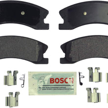 Bosch BE945H Blue Disc Brake Pad Set with Hardware for 1999-04 Jeep Grand Cherokee - FRONT