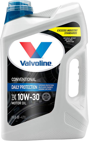 Valvoline Daily Protection SAE 10W-30 Conventional Motor Oil 5 QT