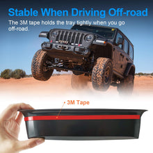 JOINT STARS GrabTray Passenger Storage Tray Organizer Grab Handle Accessory Box for 2011-2018 Jeep Wrangler JK JKU, Interior Accessories, Black/Red