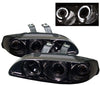 Spyder Auto 5010865 LED Halo Projector Headlights Chrome/Smoked