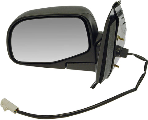 Dorman 955-271 Driver Side Power Door Mirror - Folding for Select Ford / Mercury Models, Black