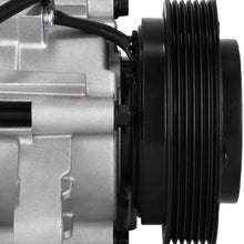 Mophorn CO 10900C (55111400AA) Universal Air Conditioner Ac Compressor with clutch compatible with 07-08 Dodge Nitro Jeep Liberty 3.7L A/C Compressor 55111400AB
