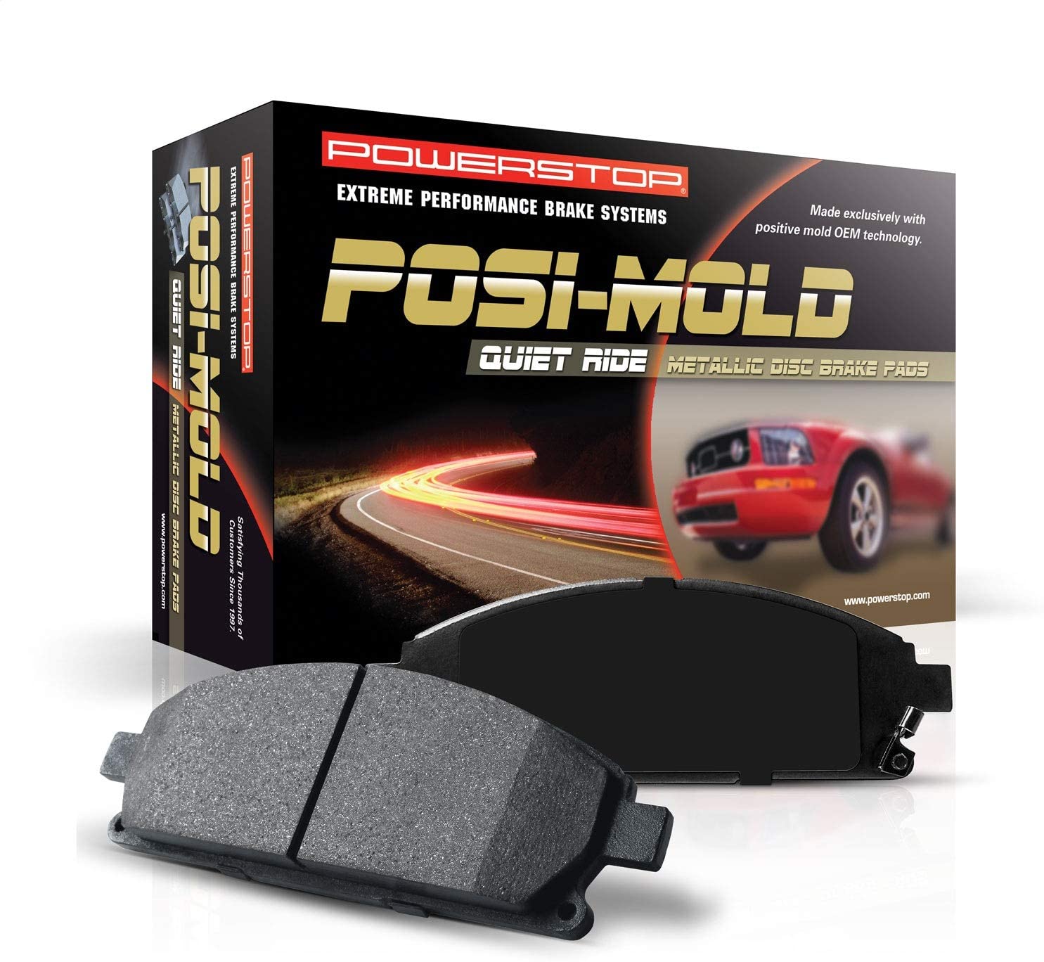Power Stop PM18-1354 Posi-Mold Metallic Brake Pad