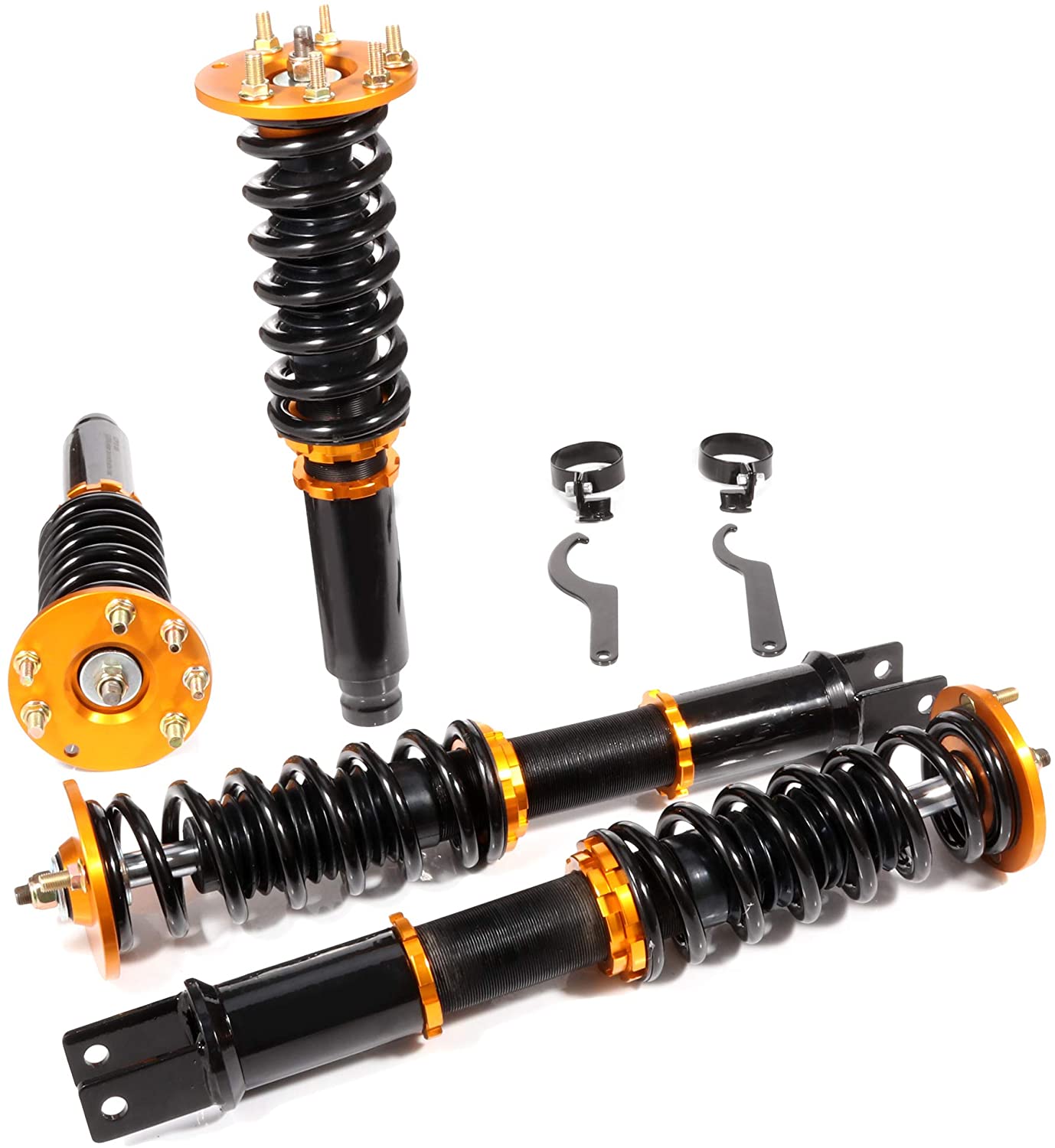 Coilover Struts Suspensions Shock Struts Kits Assembly SCITOO Full Set Shocks Struts Kits Fit for 2008 2009 2010 2011 2012 Honda Accord