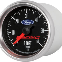 Auto Meter 880106 Ford Racing Series Mechanical Boost Gauge