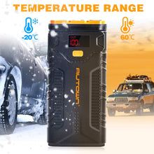 Jump Starter, AUTOWN 2000A Peak 20800mAh Car Jump Starter (Up to 8.0L Gas/6.5L Diesel Engines) with Quick Charge 3.0, QDSP 12V Auto Battery Booster Portable Power Pack with Built-in LED Light