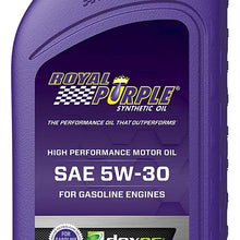 Royal Purple 01530-6PK 5W30 High Performance Synthetic Oil, 1 Quart