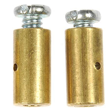 Dorman 03336 Cable Stop Assortment - Brass and Silver, 6 Pack