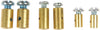 Dorman 03336 Cable Stop Assortment - Brass and Silver, 6 Pack