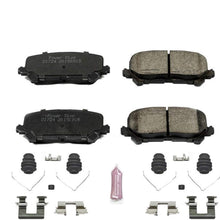 Power Stop Z23-1724, Z23 Evolution Sport Carbon-Fiber Ceramic Rear Brake Pads