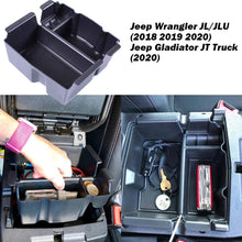 EDBETOS Center Console Organizer Tray Compatible with Jeep Wrangler JL/JLU 2018 2019 2020 Accessories Jeep Gladiator JT Truck 2020 Armrest Storage Glove Box