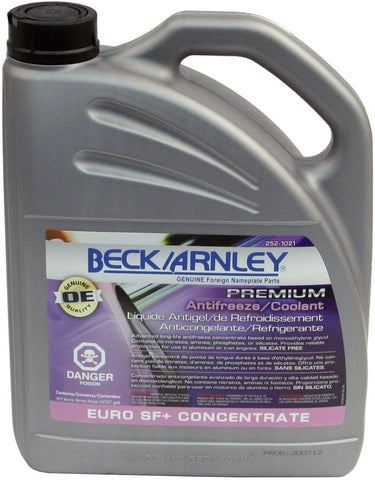 Beck/Arnley Premium Antifreeze/Coolant Euro Sf+ Concentrate (252-1021)