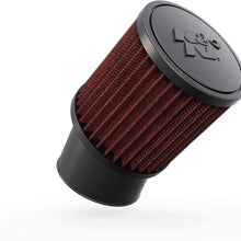 K&N Universal Clamp-On Air Filter: High Performance, Premium, Washable, Replacement Engine Filter: Flange Diameter: 2.4375 In, Filter Height: 4 In, Flange Length: 2 In, Shape: Round, RU-1750