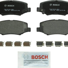 Bosch BP1274 QuietCast Premium Semi-Metallic Disc Brake Pad Set For Dodge: 2007-2011 Nitro; Jeep: 2008-2012 Liberty, 2007-17 Wrangler; Rear