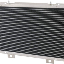 ALLOYWORKS 2 Row All Aluminum Radiator For 2011-2018 Can-Am Commander 1000 2010+ / Maverick 1000 2013+