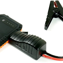GET GK-JMPSTR-0001 Black Mini emergency starter, power bank and LED light