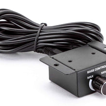 Skar Audio RP-2000.1D Monoblock Class D MOSFET Amplifier with Remote Subwoofer Level Control, 2000W