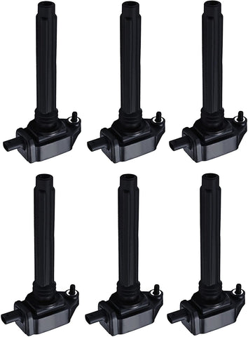 ENA Pack of 6 Ignition Coils Compatible with 2011-2019 Chrysler 300 Town & Country Jeep Grand Cherokee Wrangler Dodge Charger Journey Durango Ram Volkswagen V6 3.6L Compatible with C1791 UF648