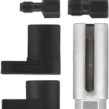 Tooluxe 20764L Oxygen Sensor Socket Wrench and Thread Chaser Set | 5-Piece Set