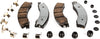 ACDelco 171-1163 GM Original Equipment Front Disc Brake Pad Set with Clips, Boots and Caps