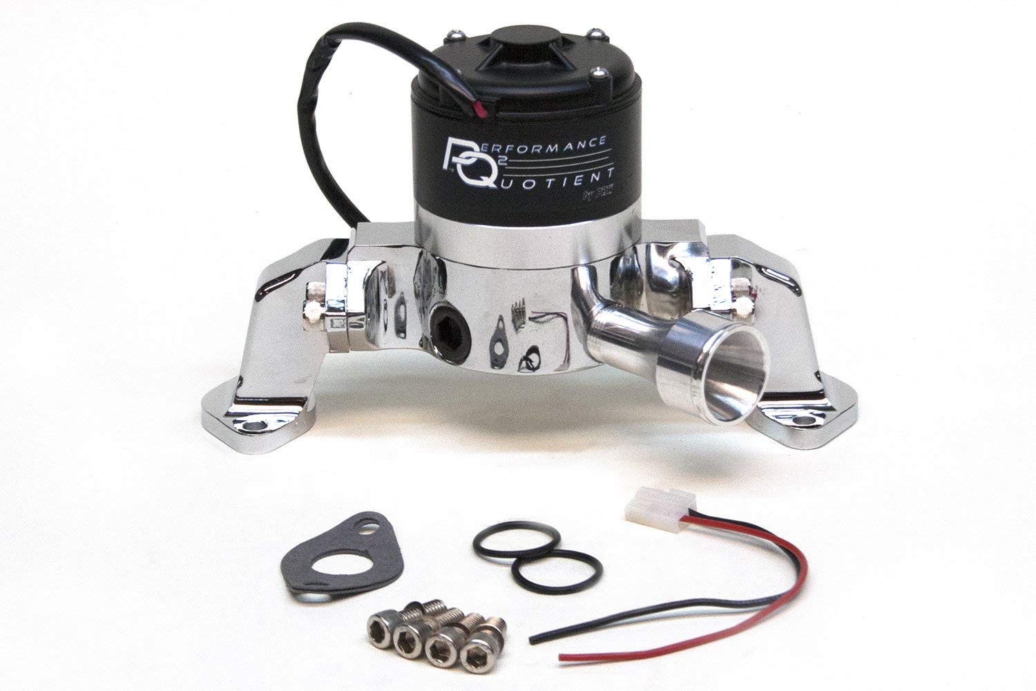 PRW 4445409 Chrome/Black Electric Racing Water Pump