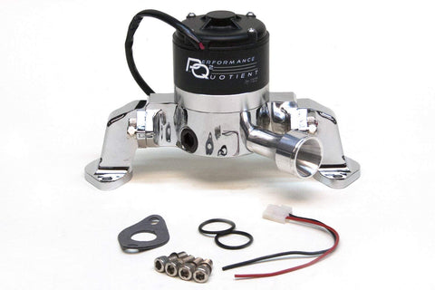 PRW 4445409 Chrome/Black Electric Racing Water Pump