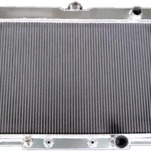 Blitech Aluminum Radiator Replacement Compatible with Fd Mustang Fairlane Ranchero 1967 1968 1969 1970 V8 24" Core