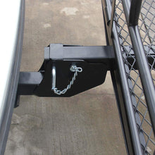 Cargo Carrier Hitch Mount Luggage Carrier Folding Legs Spring Hooks Cargo Basket for Outdoor