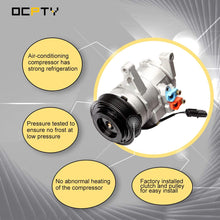 OCPTY A/C Compressor Compatible with 2004-2007 Dodge Durango 3.7L 2006-2007 Jeep Commander 3.7L CO 10801C
