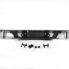 REAR BUMPER PAINTED YZ M6466A OXFORD WHITE FULL ASSY WITH SENSOR HOLE FO1103167