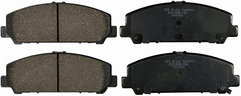 KFE Ultra Quiet Advanced KFE1509-104 Premium Ceramic FRONT Brake Pad Set