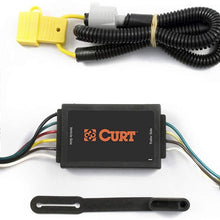 CURT 55378 Vehicle-Side Custom 4-Pin Trailer Wiring Harness for Select Toyota Tundra