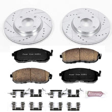 Power Stop K5817 Front Brake Kit with Drilled/Slotted Brake Rotors and Z23 Evolution Ceramic Brake Pads