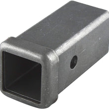 TOPTOW 64453 Trailer Hitch Receiver Tube Weld on Raw Steel for 2 Inches Hitch Receiver, 6 inch Length