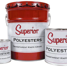 Superior Stone Polyester Transparent Knife-Grade Adhesive (1 Gallon) for Natural Stone Filling & Laminating