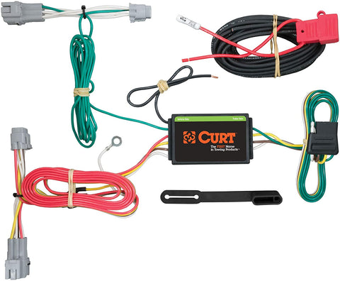 CURT 56243 Vehicle-Side Custom 4-Pin Trailer Wiring Harness for Select Subaru XV Crosstrek