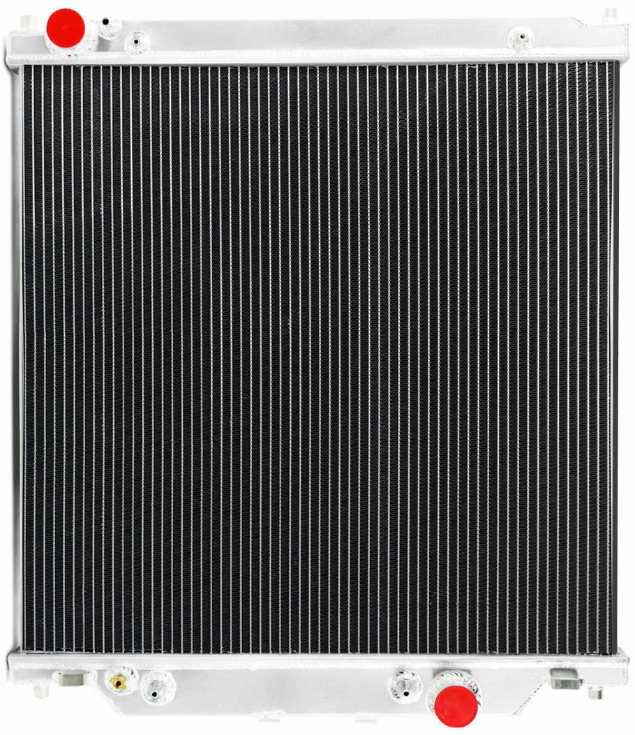 CoolingSky 2 Row Core Aluminum Radiator for 2003-2007 Ford F250, F350 Super Duty/Excursion 6.0L Turbo Diesel Powerstroke